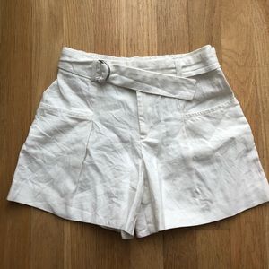 ZARA linen shorts